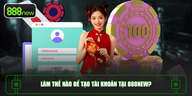 Làm thế nào để tạo tài khoản tại 888NEW?