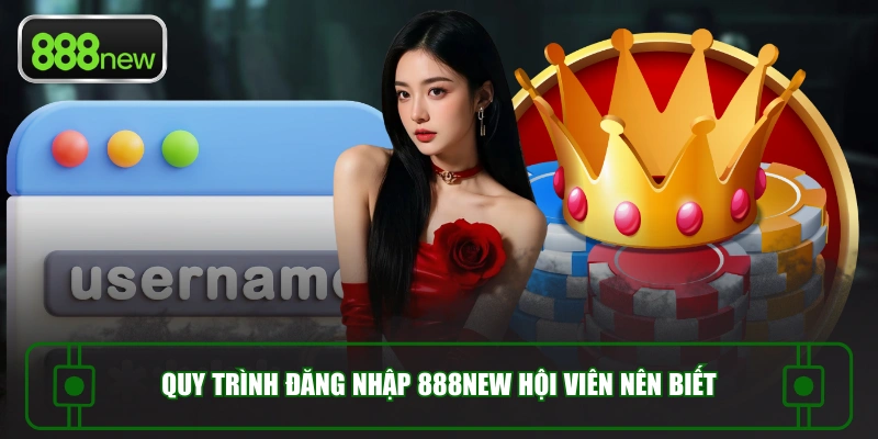 Quy trình đăng nhập 888NEW hội viên nên biết